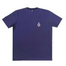 Camiseta Volcom Deadly Stone Azul Camiseta Volcom Deadly Stone Azul