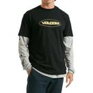 Camiseta Volcom Dial Up Preta