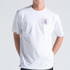 Camiseta Volcom Wavy Train WT26 Masculina Branco