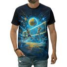 Camiseta Vôlei Esporte Competição Jogo Rede Cortada