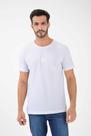 Camiseta Von der Volke Lion Gradient Branco Tamanho:GGCor:Branco