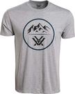 Camiseta Vortex Optics Three Peaks para Hombre Gris Talle XL