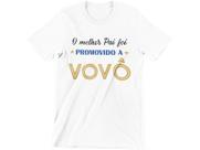 Camiseta Vovô Profissional Dia Dos Pais Avô Vô Aposentado Branca