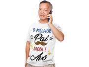 Camiseta Vovô Profissional Dia Dos Pais Avô Vô Aposentado Branca