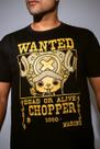 Camiseta Wanted Chopper Camisa Estampada Anime Unissex