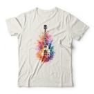 Camiseta Watercolor Guitar - Camiseta Watercolor Guitar -