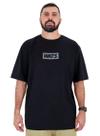 Camiseta wats box relevo - preto