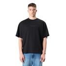 Camiseta Wide Boxy Preta - T-Shirt Wide Boxy Black