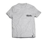 Camiseta Wiser Masculina 98% Algodão 2% Poliéster Lateral Mescla - Preto