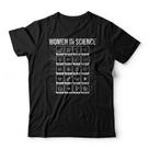 Camiseta Women In Science Studio Geek