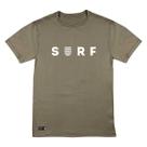 Camiseta WSS Brasil Surf Khaki