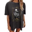Camiseta Wukreran de Halloween com estampa vintage feminina de tamanho grande Camiseta Wukreran de Halloween com estampa vintage feminina de tamanho grande