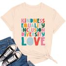 Camiseta Ymoshoe Women Them Love Them Wildflower