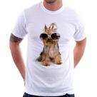 Camiseta Yorkshire de Óculos - Foca na Moda