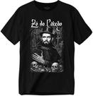 Camiseta Zé do Caixão José Mojica manga curta 100% algodão cor preta