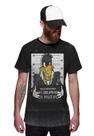 Camiseta Zeca Urubu Preso Pica Pau Preta Masculina Camiseta Zeca Urubu Preso Pica Pau Preta Masculina