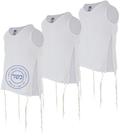 Camiseta Zion Judaica Cotton Tzitzit Undershirt Sweat Free