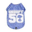 Camiseta Zooz Pets Snoopy 50 Shadow para Cães - Tamanho P
