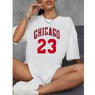 Camisetão Feminino Casual Basico Streetwear Chicago