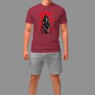 Camisetas 100% Algodão Casual Estilosa Manga Curta