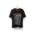 Camisetas bandas de Rock clássico - nova moda prata