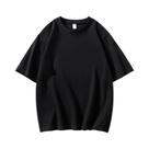 Camisetas de Algodão Grosso Oversize Unissex - Branco e Preto