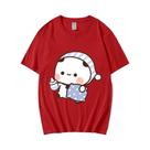 Camisetas De Casal Kawaii BuBu Panda DuDu Bear, Camiseta Gráfica De Algodão De Manga Longa Para Camisetas De Casal Kawaii BuBu Panda DuDu Bear, Camiseta Gráfica De Algodão De Manga Longa Para