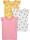 Camisetas e blusas Simple Joys da Carter's Girls 5T (pacote com 3) Camisetas e blusas Simple Joys da Carter's Girls 5T (pacote com 3)