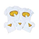 Camisetas Familiares Engraçadas Com Estampa De Pizza, Manga Curta, Roupas Para Pai, Mãe, Filha E Camisetas Familiares Engraçadas Com Estampa De Pizza, Manga Curta, Roupas Para Pai, Mãe, Filha E