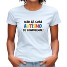 Camisetas Femininas Babylook Plus Size Autismo Não É Doença