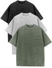 Camisetas Flygo Boys Girls, pacote com 3, algodão, verão 11-12 anos Camisetas Flygo Boys Girls, pacote com 3, algodão, verão 11-12 anos