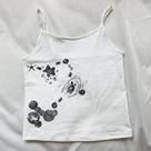 Camisetas Góticas Emo Para Meninas, Estilo Y2K, Crop Vintage Punk, Moda De Verão Dos Anos 2000 Camisetas Góticas Emo Para Meninas, Estilo Y2K, Crop Vintage Punk, Moda De Verão Dos Anos 2000