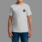 Camisetas infanto juvenil Básica Moda Country Manga Curta Sherif Star