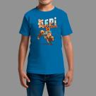 Camisetas Infatil Básica Masculina Casual Estilosa Manga Curta Gola Redonda Aepi
