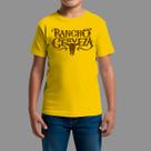 Camisetas Infatil Básica Masculina Moda Country Manga Curta Gola Redonda Gaveza