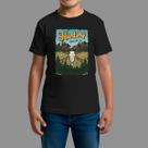 Camisetas Infatil Básica Masculina Moda De Country confortável Gola Redonda Hunting