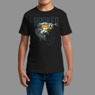 Camisetas Infatil Country Casual Moda Country Gola Redonda Hooked