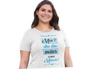 Camisetas Mãe Dia das Mães Meu primeiro dia das Mães com meu Filho Filha Branca
