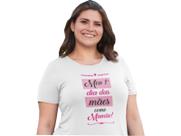 Camisetas Mãe Dia das Mães Meu primeiro dia das Mães com meu Filho Filha Branca