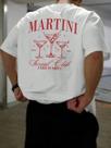 Camisetas Masculinas Basica Academia Algodao Drink Martini