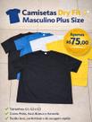 Camisetas Masculinas Dry Fit Plus Size G1, G2 e G3