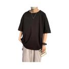 Camisetas Masculinas Oversized De Poliéster, Básicas, Casuais, De Manga Curta, Unissex, De Qualidade
