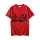 Camisetas para Casais Autistas - Estampa "Eu ❤️" - Modelos para Homens e Mulheres Camisetas para Casais Autistas - Estampa "Eu ❤️" - Modelos para Homens e Mulheres