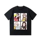 Camisetas Pink Kpop BP Jump 2025 Para Meninas, Verão, Alta Qualidade, Confortáveis, Estampa Gráfica