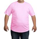 Camisetas Plus Size Básicas 100% Algodão Masculina