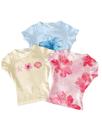 Camisetas RoseSeek Girl's Graphic Tees Vacation, pacote com 3, 14 anos