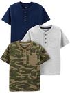Camisetas Simple Joys da Carter's Baby Boys 18 meses, pacote com 3