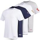 Camisetas True Religion Pack com 4 Unidades em Algodão Leve Masculinas