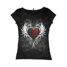 Camisetas Vintage Y2K Punk De Verão, Tops Cropped Slim Com Estampa Grunge, Moda Casual Harajuku De