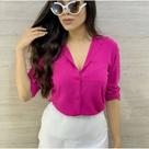 Camisete Blusa Feminina Manga Longa Tam G